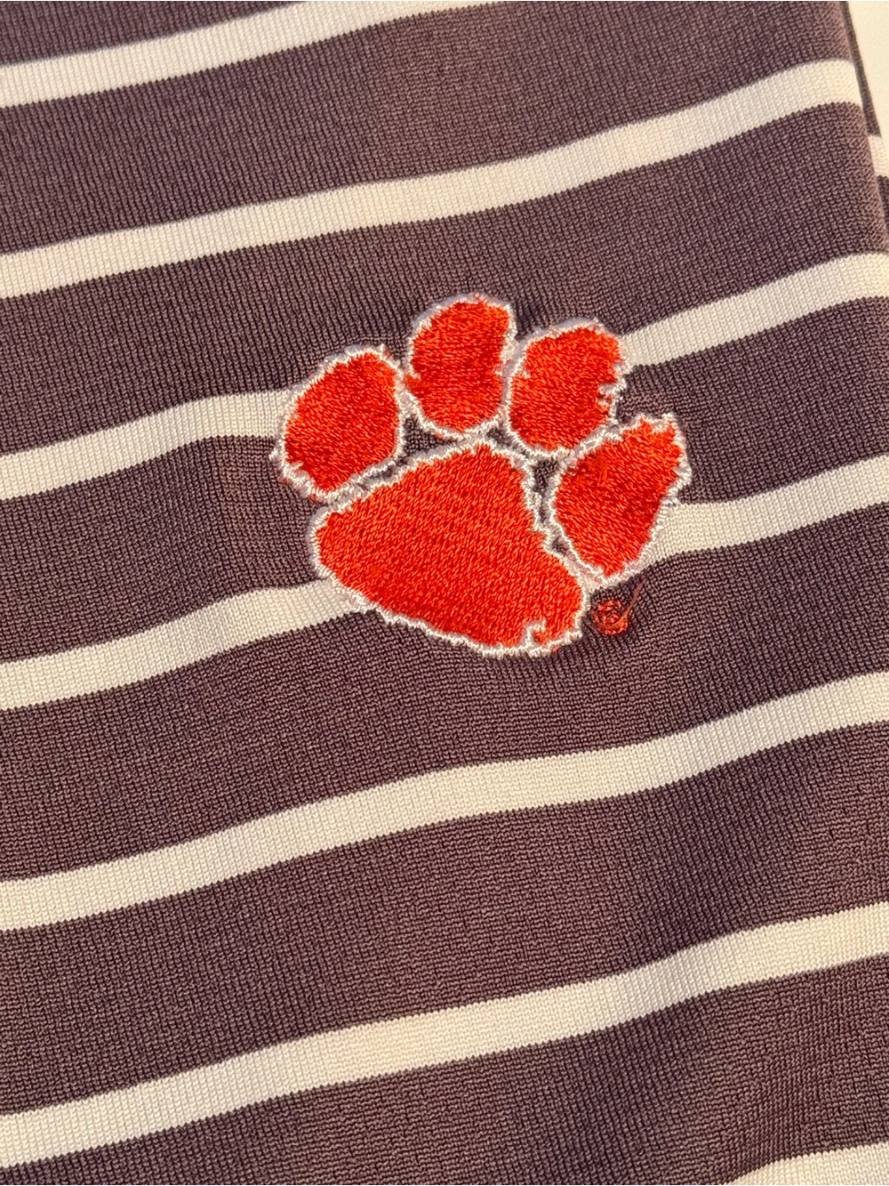 Men’s PING Polo Shirt with Clemson Tigers Logo